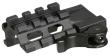 LE Rated Quad-Rail 3 Slot Angle Mount w. Integral QD Lever Lock System by UTG-Leapers
